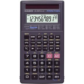 Casio FX 260 Solar II Scientific Calculator, Black