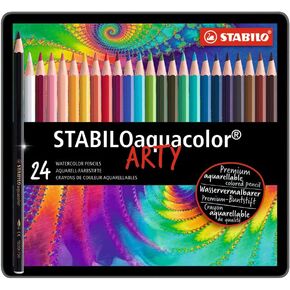 Colouring Pencil - STABILOaquacolor - Wallet of 36 - Assorted Colours
