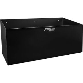 Extreme Max 5001.6044 Aluminum Dual Fuel Jug Holder - Fits Two 5 Gallon Containers, Storage Organizer for Enclosed Race Trailer, Shop, Garage, Storage, 2 x 5 Gallon Jug Capacity, Silver