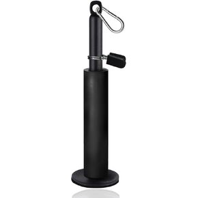 Loading Pin with Heavy-Duty Carabiner, Pulley Cable Machine System Attachment Weight Pin Fit 1 Inch Standard and 2 Inch Olympic Weight Plate