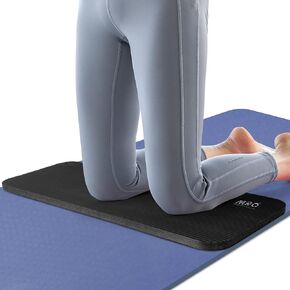 Yoga Knee Pad Cushion –Premium Exercise Knee Pad - Eliminate Pain During Home Workout - Extra Padding & Support for Knees, Wrists, Elbows - Complements Your Yoga Mat 24''X10''X0.6''