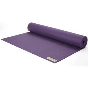 JadeYoga Travel Yoga Mat - Packable, Lightweight, and Portable Yoga Mat - Non-Slip Natural Rubber Mat for Women & Men - Great for Yoga, Home, Gym, Pilates, Fitness, and Stretching