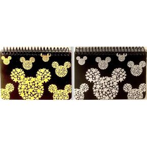 MICKEY MOUSE BLACK SPIRAL AUTOGRAPH BOOKS - (2 Books Set) (STARHEAD)