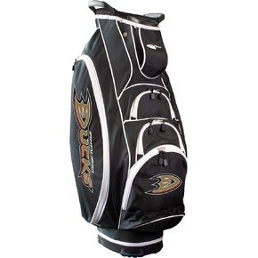 Team Golf NHL Lightweight, 10-Way Club Divider, Spring Action Stand, Insulated Cooler Pocket, Velcro Glove and Umbrella Holder & Lift Assist Handles