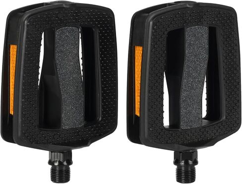 دواسات دراجة أفاستا 9/16 بوصة MTB دواسات زوج واحد من الدواسات المضادة للانزلاق على الوجهين لدراجة الطريق الجبلية BMX MTB، أسود in Kuwait