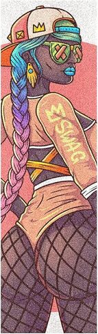 شريط قبضة لوح التزلج American Hot Girl شريط قبضة لوح التزلج مقاس 33 بوصة × 9 بوصة شريط قبضة طويل خالٍ من الفقاعات مضاد للانزلاق مقاوم للماء شريط قبضة سكوتر in Kuwait