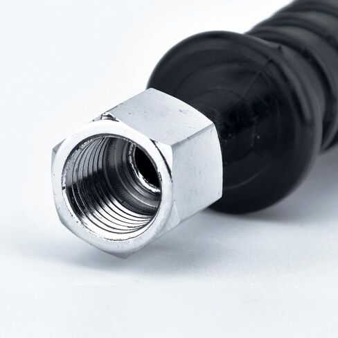 Extended Reach Dual Head Air Chuck, 2-Way Connection 1/4" FNPT Straight Foot Lock On Tire Inflate Chuck for Semi, RV Dually Tires in Kuwait