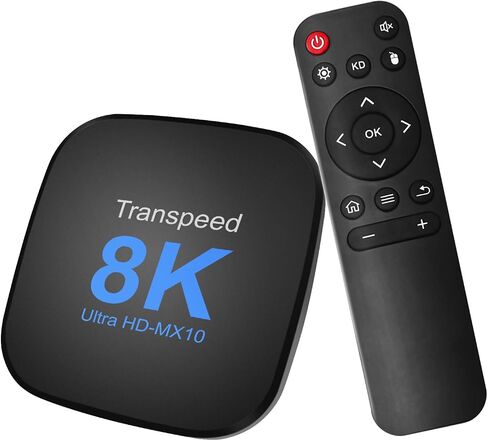 Android TV Box 13.0 4GB 64GB يدعم 8K 6K 2.4G 5.0G WiFi TV Box 2023 مع شرائح RK3528 HDR10 VP9 BT5.0 USB 3.0&2.0 3D 100M Ethernet in Saudi Arabia