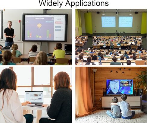 جهاز إرسال واستقبال لاسلكي من النوع C، نطاق إشارة 5 جيجا هرتز 330 قدمًا، مجموعة موسع HDMI لاسلكية USB C تدعم 1080 بكسل عند 60 هرتز، من الكمبيوتر المحمول، صب الهاتف/النسخ المتطابق إلى الشاشة/التلفزيون، للمكتب والاجتماعات والمحاضرات in Kuwait