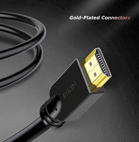 DVI to HDMI Adapter Cable for Sceptre E248W C248W, Acer SB220Q bi, HP 24mh, Philips, Samsung, AOC, LG Computer Monitor, 5 Feet in Saudi Arabia