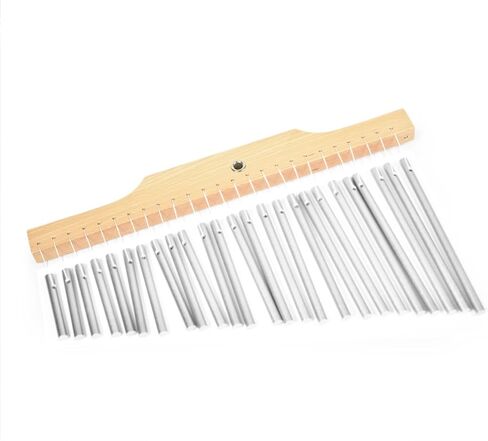 TNZMART 25 نغمة 36 نغمة شريط الدقات صف واحد الرياح الدقات مع ارتفاع قابل للتعديل حامل ثلاثي القوائم جرس أداة قرع (25 ملاحظة الذهب) in Kuwait