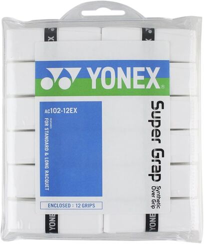 Yonex Super Grap - Pack of 12 - White in Saudi Arabia