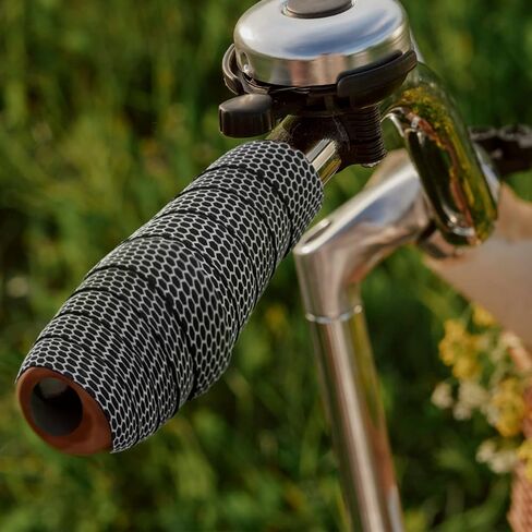 C CRYSTAL LEMON 2 حزمة من أشرطة مقود دراجة الطريق، شريط متطور لقبضة الدراجات، شريط قبضة الدراجة لامتصاص الصدمات والاهتزازات، بكرات شريط قبضة دراجة الطريق المضادة للانزلاق، أسود in Kuwait