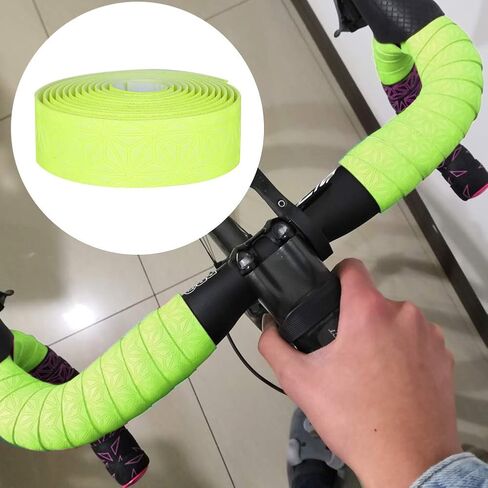 شريط مقود دراجة الطريق Supacaz Bar فائق الالتصاق، أجزاء ومكونات، حزام مقود دراجة الطريق، شريط توجيه عالي المرونة وناعم ممتص للعرق باللون الأسود in Kuwait