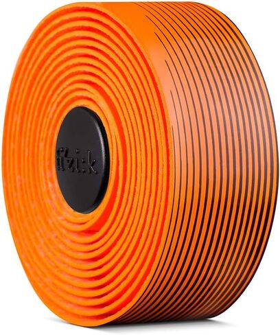 Fizik Microtex (2mm) Vento - 2mm - Microtex - Tacky - Orange Fluo/Black Bar Tape (BT15A80047) in Kuwait