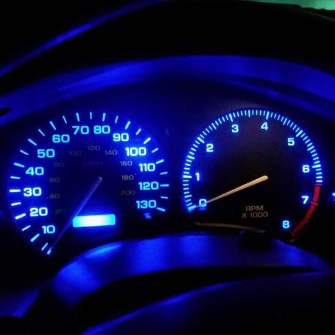 BlyilyB 20-Pack Blue Replacement Stock # 194 T10 168 2825 W5W 175 158 Bulb 5050 5 SMD LED Light 12V Car Interior Lighting For Map Dome Lamp Courtesy Trunk License Plate Dashboard Parking Lights in Saudi Arabia
