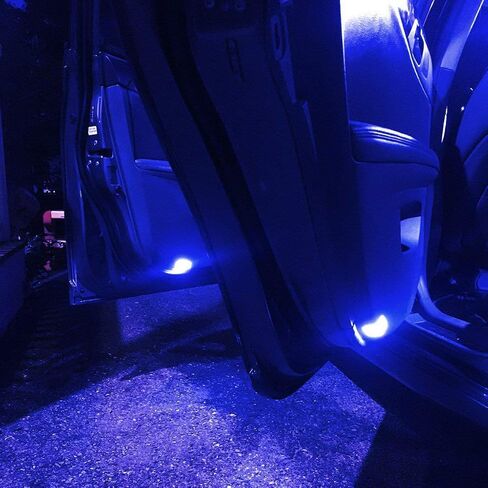 BlyilyB 20-Pack Blue Replacement Stock # 194 T10 168 2825 W5W 175 158 Bulb 5050 5 SMD LED Light 12V Car Interior Lighting For Map Dome Lamp Courtesy Trunk License Plate Dashboard Parking Lights in Saudi Arabia