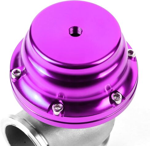 DNA Motoring WG-TL-44MM-PP 44 مم بوابة نفايات توربو خارجية متعددة، أرجواني in Kuwait