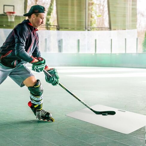 اخرج! معدات تدريب هوكي الجليد على منصة الرماية للهوكي - الثلج الاصطناعي لمدرب التعامل مع عصا الهوكي in Kuwait