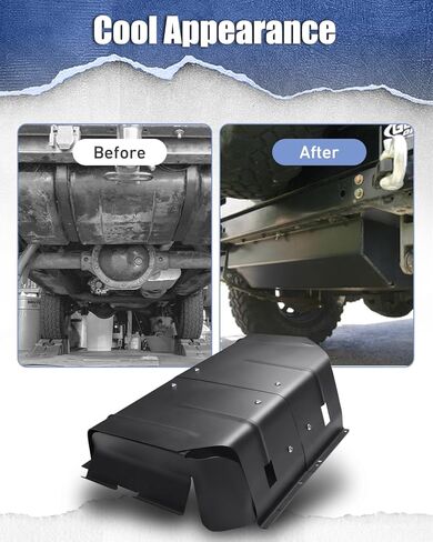 لوحة انزلاقية لخزان الغاز مناسبة لسيارة جيب رانجلر YJ موديل 1987-1996 مع خزان غاز سعة 15 أو 20 جالونًا in Kuwait