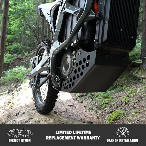 لوحة انزلاق المحرك لـ Sur Ron Ultra Bee 2022 2023، دراجة نارية شديدة التحمل Pro ممتدة بإطار سفلي سفلي هيكل مستنقع غطاء حماية للدراجة الترابية in Kuwait