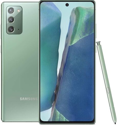 هاتف Samsung Galaxy Note 20 5G مفتوح - 128 جيجا بايت - أخضر غامض - SM-N981UZGAXAA (متجدد) in Kuwait