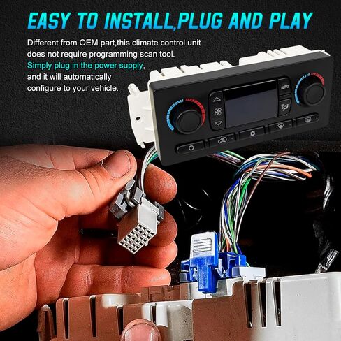 599-211XD وحدة التحكم في المناخ، لوحة تحكم التيار المتردد، وحدة التحكم HVAC المتوافقة مع جي إم سي سييرا يوكون إنفوي، لسيارة شيفروليه تاهو تشيفي سيلفرادو لكاديلاك هامر بويك أولدزموبيل in Kuwait