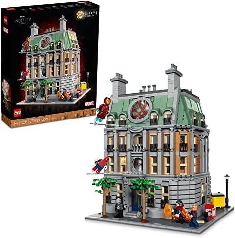 LEGO Marvel Sanctum Sanctorum 76218, 3-Story Modular Building Set, Avengers Movie Collectible, 9 Minifigures Including Doctor Strange, Wong, Spider-Man, Iron Man and The Scarlet Witch in Saudi Arabia