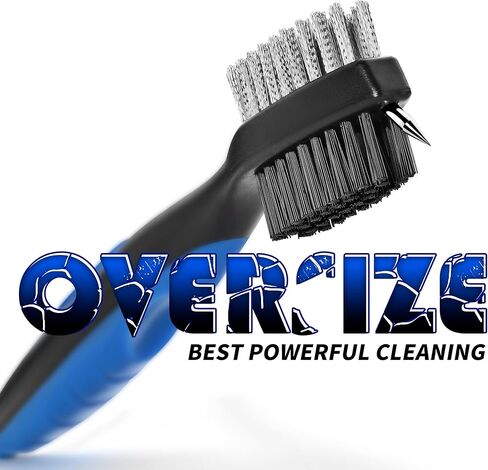 أداة جولف معدنية قابلة للطي بالكامل من Mile High Life مع علامة كرة مغناطيسية ومنظف أخدود النادي مع فرشاة ومجموعة كومبو سلك تمديد قابل للسحب (عبوتان متعدد الألوان) in Kuwait