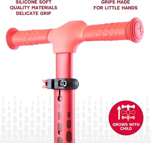 Flyte Three Wheeled Folding Scooter - Foldable Kick Scooter with Light Up Wheels and Adjustable Height for Girls and Boys Ages 3+ in Saudi Arabia