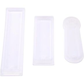 3 PCS Silicone Bookmark Mold, DIY Rectangle/Cat Claw Resin Mold Mold for DIY Bookmark, Jewelry Craft Making