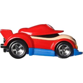 Hot Wheels Super Mario شخصية ماريو مركبة 1/7