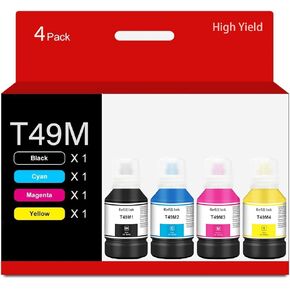 T49M تسامي الحبر متوافق مع Surecolor F170 F570 Sublimation Printer 4 Pack T49M1 T49M2 T49M3 T49M4