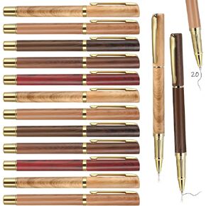 Perkoop 20 PCS هدايا المعلم هدايا تقديرات أقلام للنساء للنساء الموظفين زميل في العمل ملهمة صغيرة شكرا لك أقلام الحبر الأسود لمدرسة مكتب ممرضة الموظفين (الخشب ، الحبوب الخشبية) in Kuwait