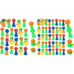 72pcs قفز الربيع روكتس قاذفات ألعاب Fidetget Popper Toy Bouncy For Kids Fordlers Party Forms ، و Goodie Bags Stuffers ، و Gwize chapric.