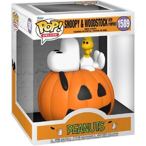 Funko Pop! Deluxe: It's The Great Pumpkin, Charlie Brown - Snoopy & Woodstock with Pumpkin