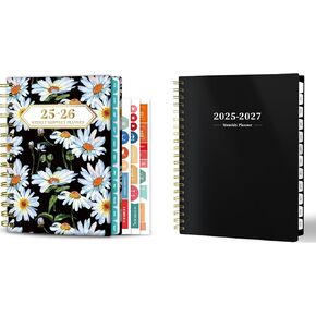 Ymumuda 2025-2026 Weekly Monthly Planner + 2 Years Monthly Planner