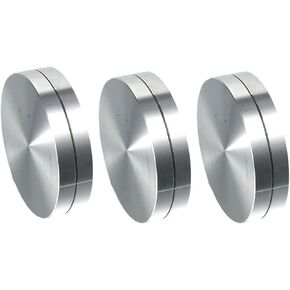 3 PCS Silver 30mm Ceramic Clay Pottery Wheel Raming Sholmer Spinner Trim Troupizer Metal Dotary Disc Wheel Mini Pottery Trimmer Tool Polymer Clay Tools Ceramic and Pottery