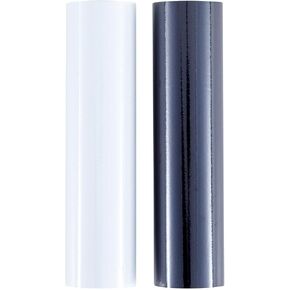 SPELLBINDERS PAPERCRAFTS, INC Opaque Black & White Spellbinders Glimmer Foil 2/Pkg