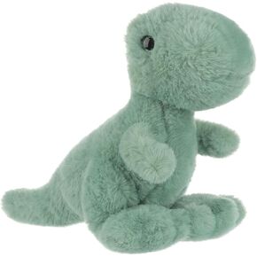 ألعاب Lamb Apricot Plush Dinosaur محشو بالحيوانات الناعمة المحببة للبنات الفتيات (الديناصورات الخضراء ، 10 بوصات)