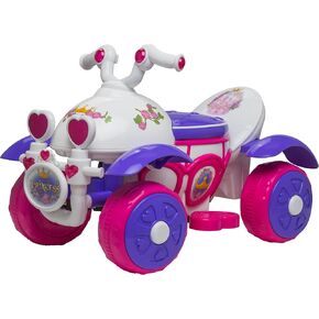 Kid Trax Toddler Disney Minnie Mouse Quad Ride-On, Kids 18-30 Months, 6V Battery and Charger Included, Max Weight 45 lbs, Hot Pink in Kuwait