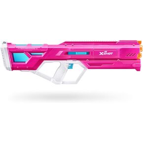 Xshot Water Hydra Pulse Motor Soakers Pink Bink by Zuru ، Blaster Mosterive Water ، يملأ بالماء في ثانية واحدة فقط ، مع بطارية قابلة لإعادة الشحن (وردي)