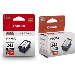 Canon PG-243 خرطوشة الحبر الأسود متوافق مع IP2820 MX492 و MG2420 و MG2520 و MG2920 و MG2922 و MG2924 MG3020 و MG2525 و TS3120 و TS302 و TS202 و TR4520 و CL-244.