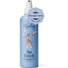 Flydog Pet Detangler Spray for Dogs & Cats-رذاذ Hair-in Hair Detangler للاستمالة الخالية من التشابك | الكلب والقطط مكيف | مكافحة النضارة ، نضارة طويلة الأمد ونضارة طويلة الأمد