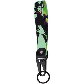 Princess Sleeping Beauty Maleficent Lanyard Keychain, Anime ID Badges Key Lanyard for Bags, Outdoor, Travel and Sports