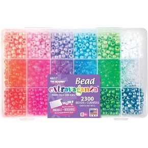 The Beadery Fairy Tale Dreams Bead Box ، 18 مقصورة ، متنوعة