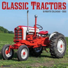 Willow Creek Press ، Classic Tractors 2025 Wall Calendar