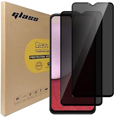 [2 Pack for Samsung Galaxy A15 5G Privacy Screen Protector,Tempered Glass Anti Spy Black Shatterproof Protect Film for Galaxy A15 6.5 inch, Bubble Free Anti Scratch Case Friendly Accessories in Kuwait