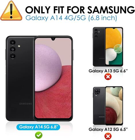 [2 Pack for Samsung Galaxy A15 5G Privacy Screen Protector,Tempered Glass Anti Spy Black Shatterproof Protect Film for Galaxy A15 6.5 inch, Bubble Free Anti Scratch Case Friendly Accessories in Kuwait