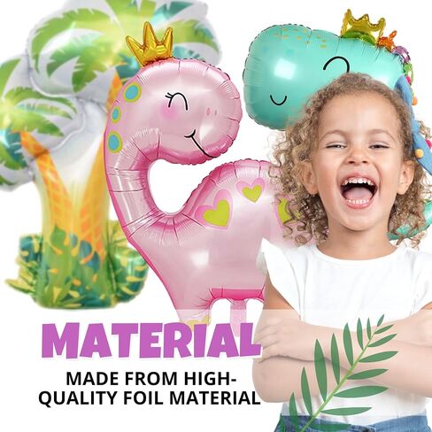 Pack of 12 Dinosaur Shaped Foil Balloons – Foil Dino Balloons for Birthday Party Dino Theme Party Dinosaur Mylar Decorations for Birthday Party Baby Shower Decorations in Saudi Arabia